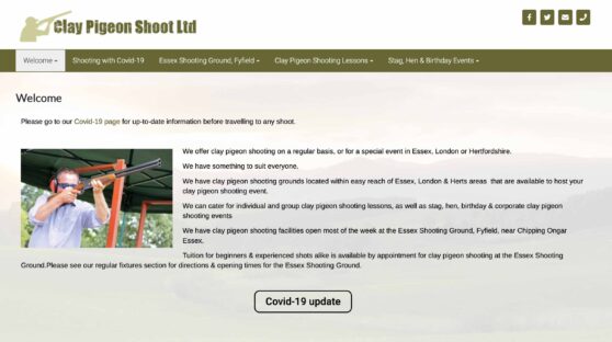 Clay Pigeon Shoot