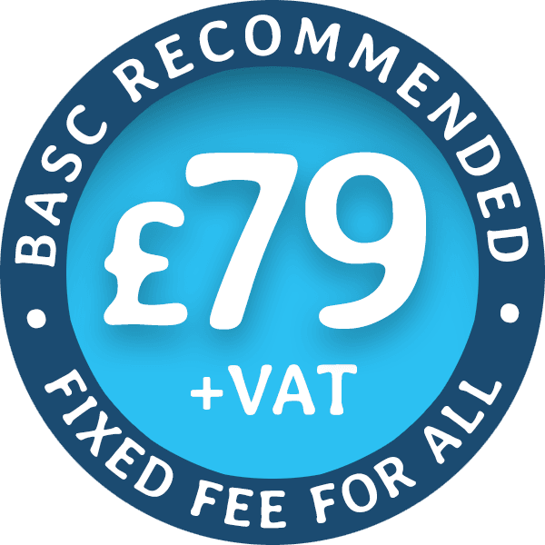 £79+VAT Fixed Fee