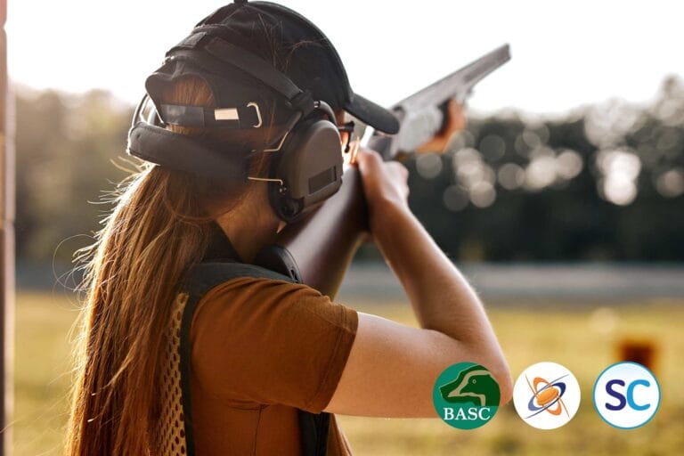 shooting clays with friends