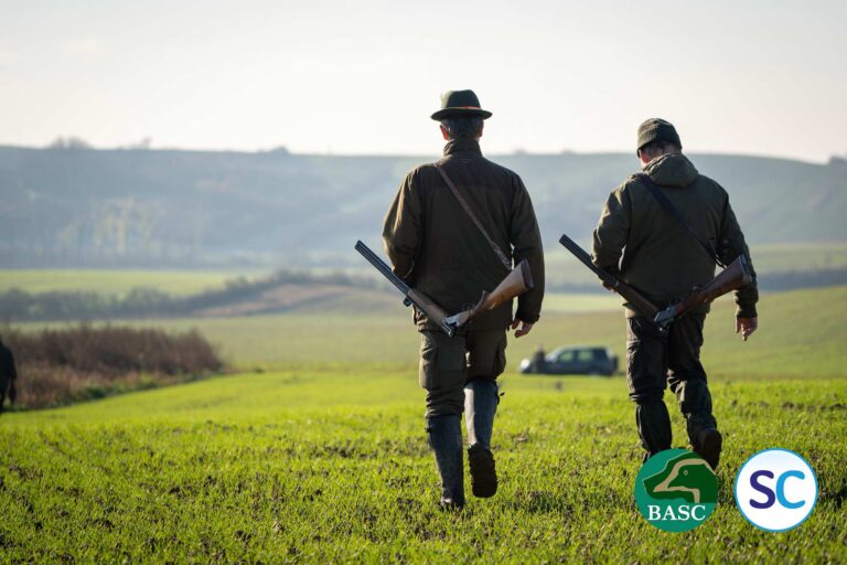 Gamekeepers in the field